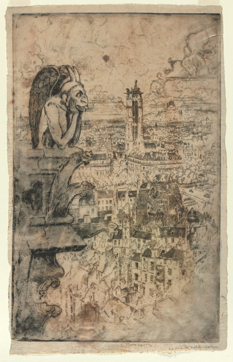 Le Stryge, 1893 - Joseph Pennell