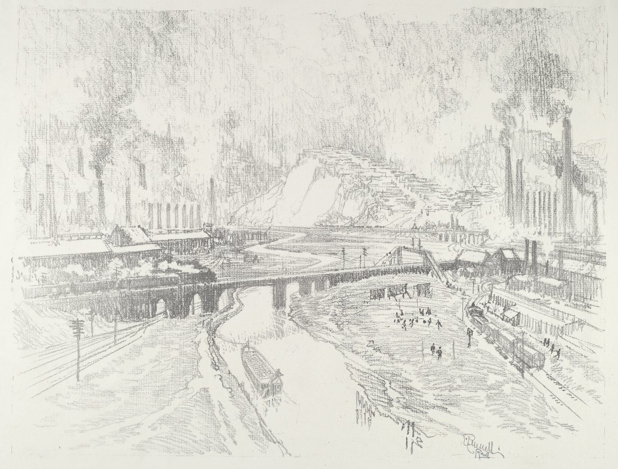 Ville de munitions - Joseph Pennell