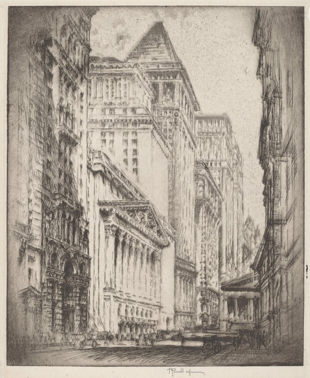 Bourse de New York - Joseph Pennell