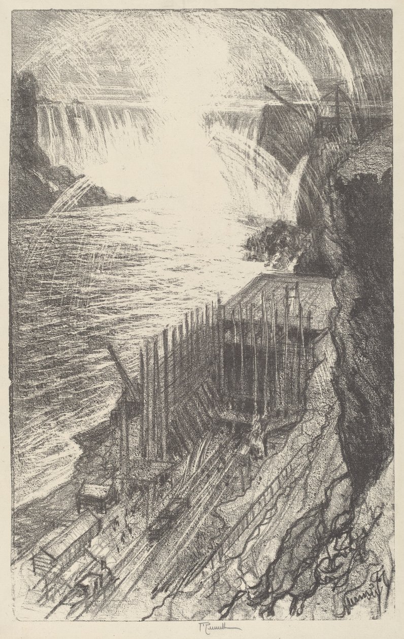 Arcs-en-ciel de Niagara - Joseph Pennell