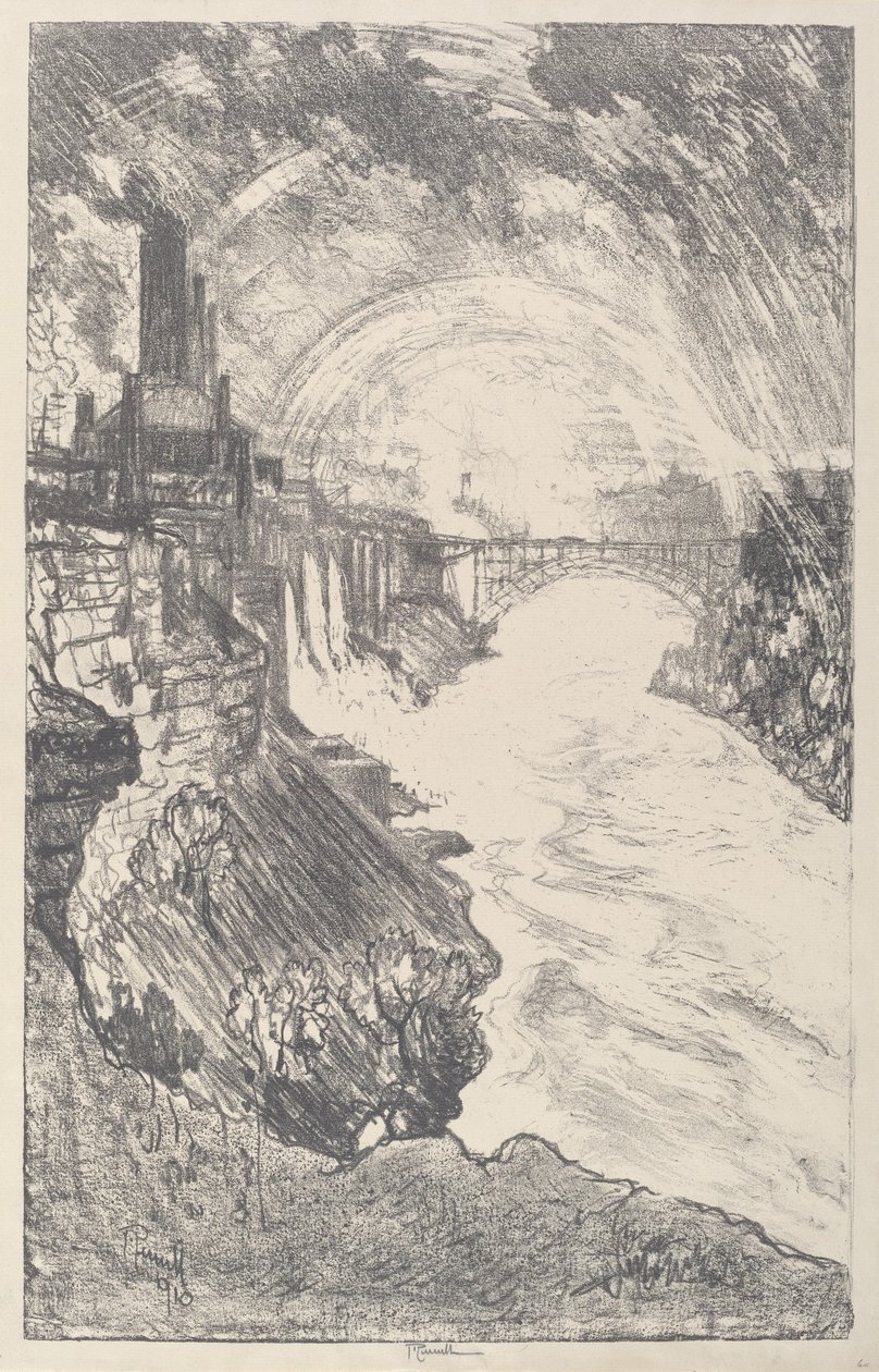 Arcs-en-ciel de Niagara - Joseph Pennell