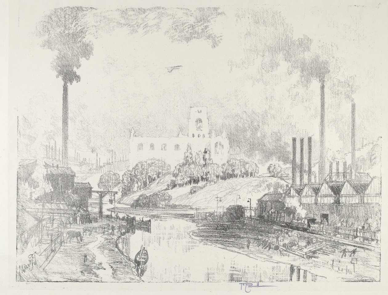 Paix et Guerre, 1916 - Joseph Pennell