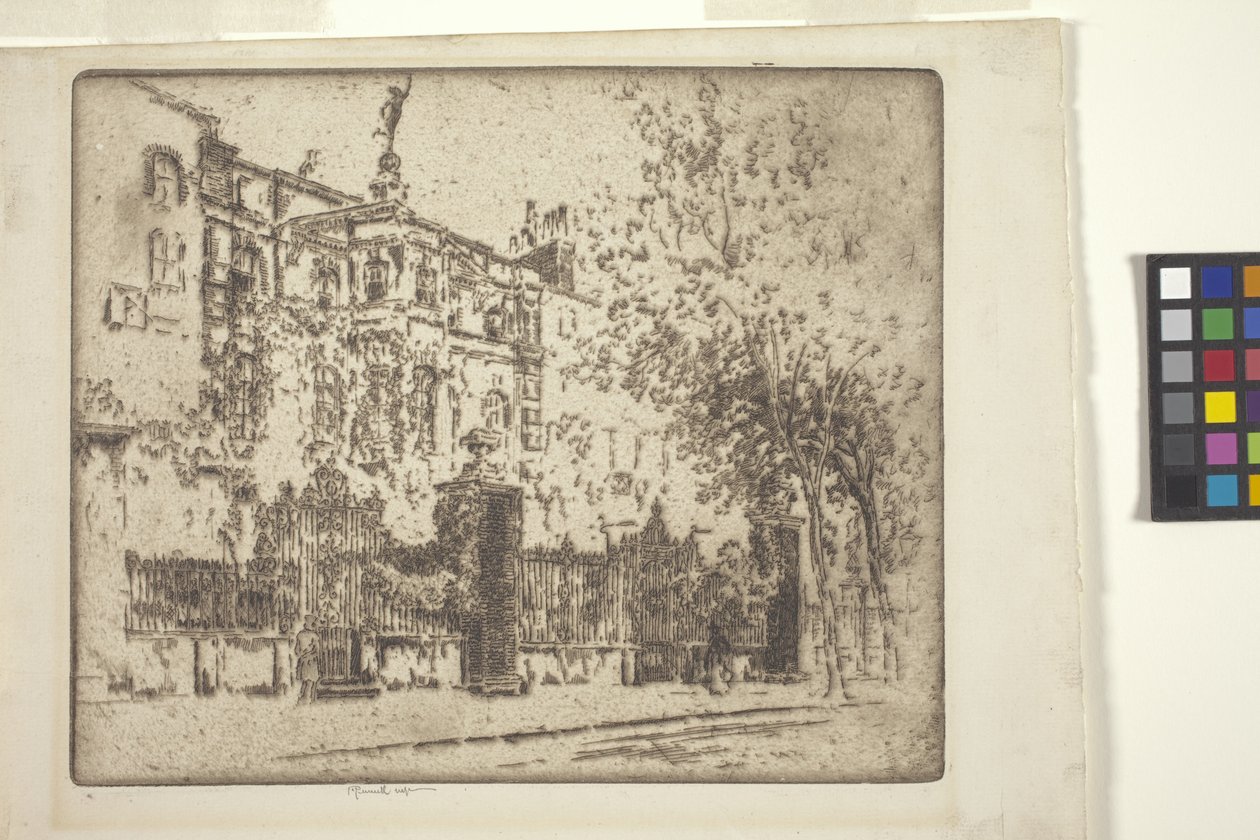 Maison De Rossetti - Joseph Pennell