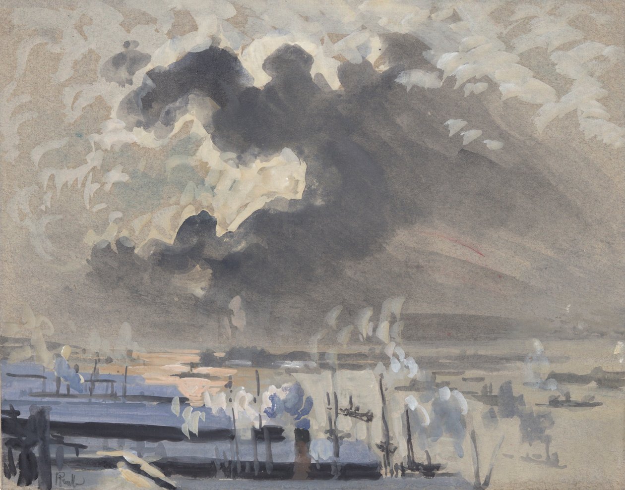 Tempêtes à Venir - Joseph Pennell