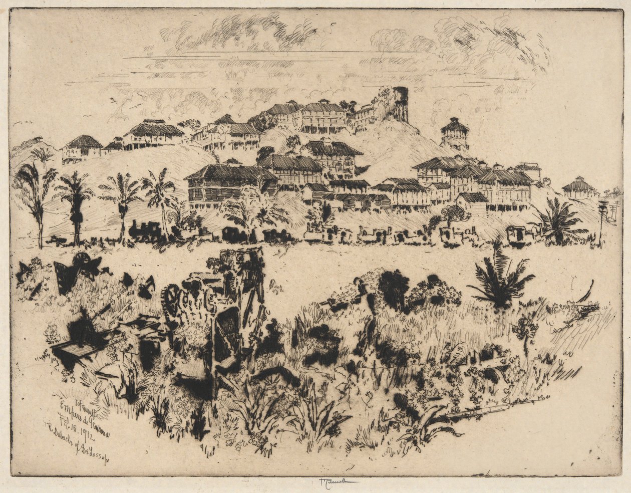 La débâcle de De Lesseps - Joseph Pennell
