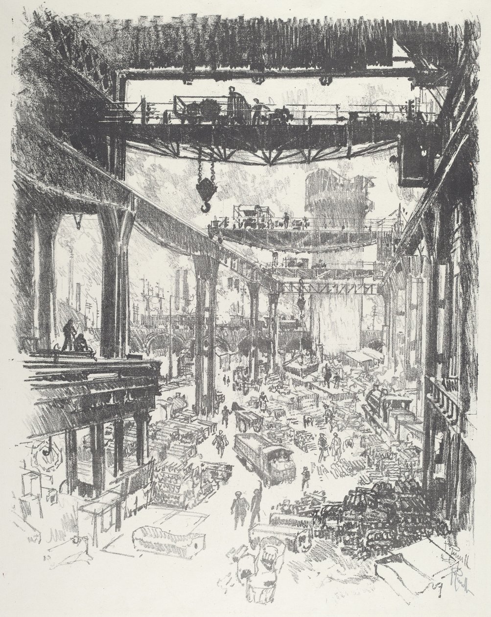 La Grande Tour : Fonte - Joseph Pennell