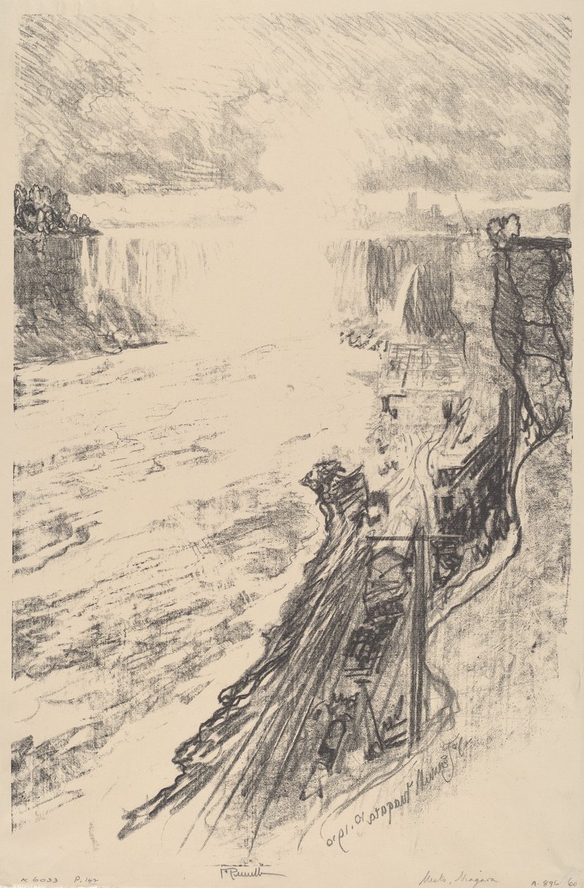 Le Mystère de la Brume - Joseph Pennell
