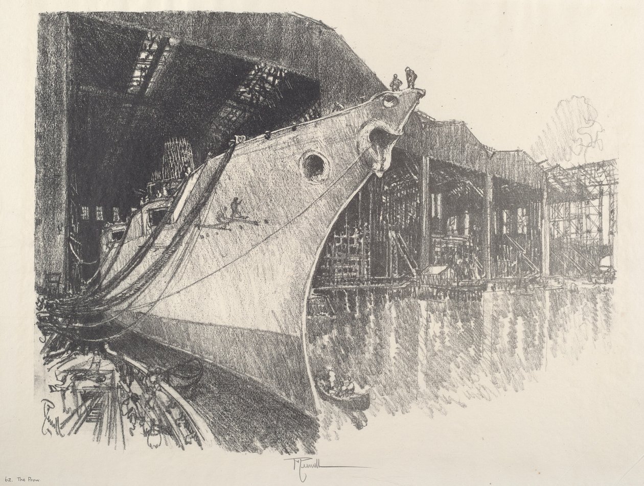 La proue - Joseph Pennell