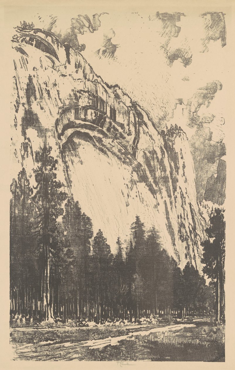 La vallée de Yosemite - Joseph Pennell