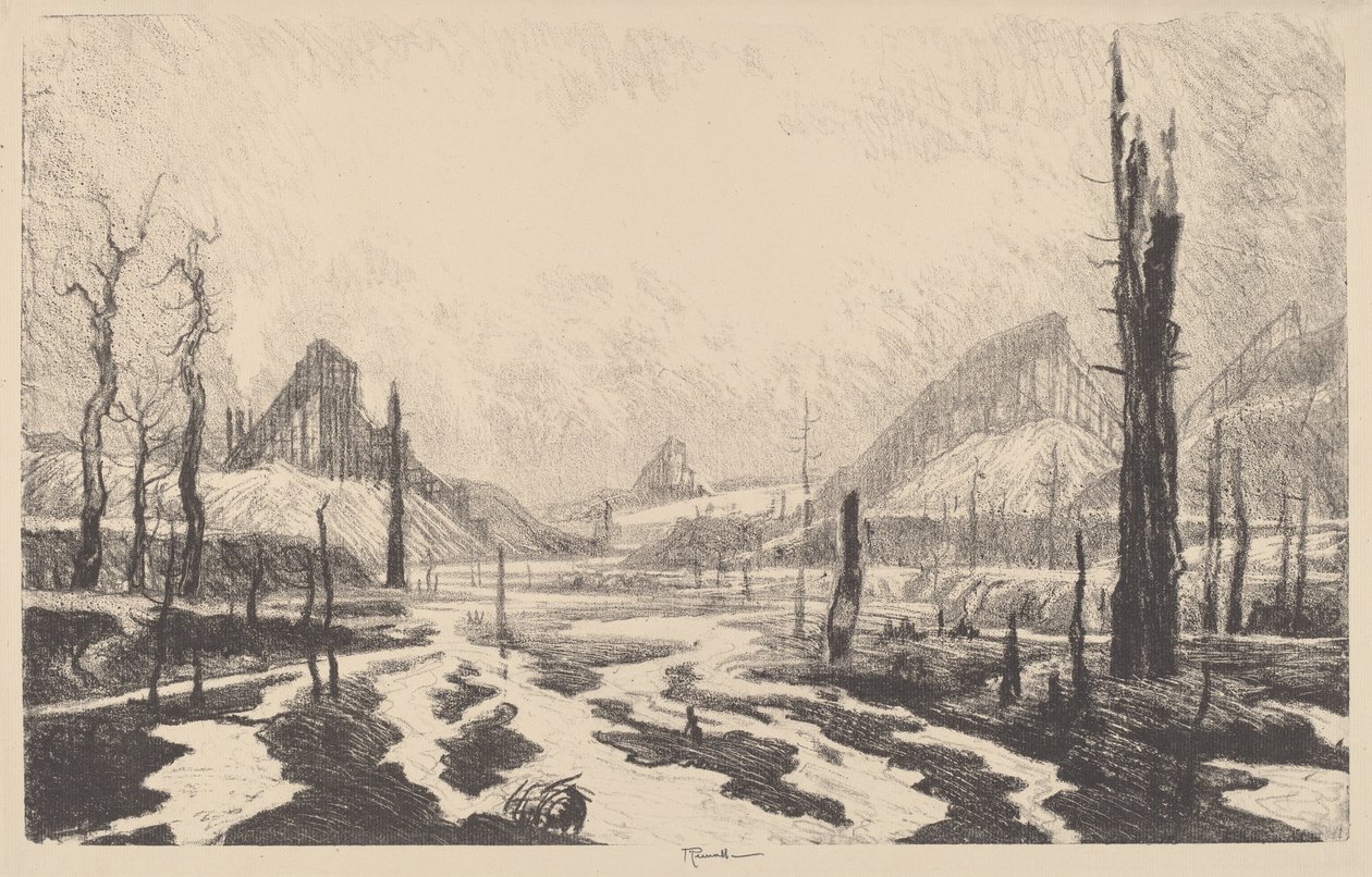 Vallée de la désolation, 1910 - Joseph Pennell