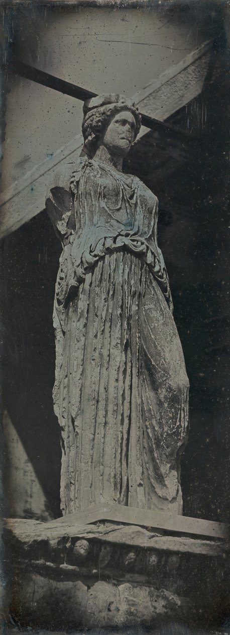 Caryatide, Érechthéion, Athènes, 1842 - Joseph Philibert Girault De Prangey