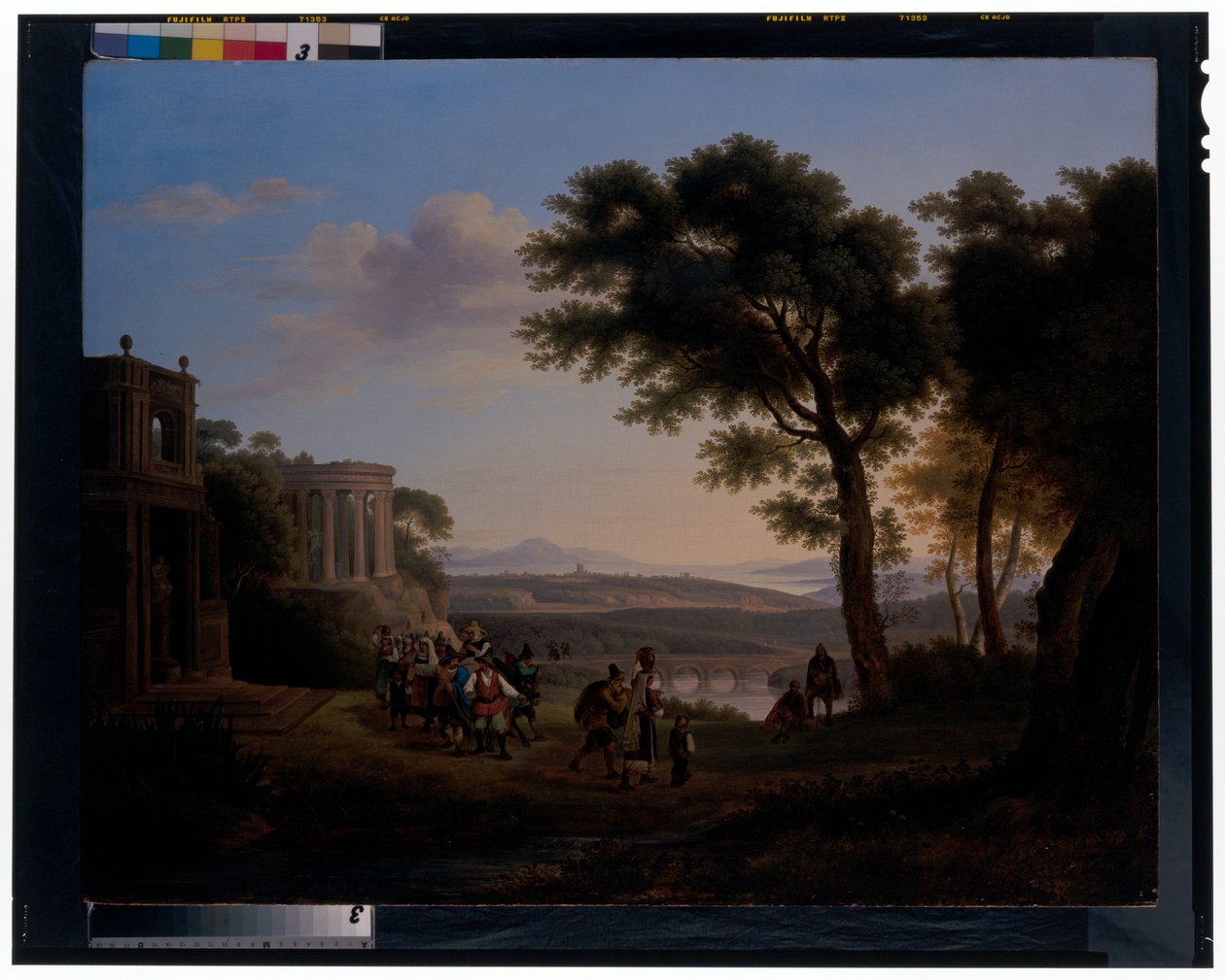 Paysage arcadien - Joseph Rebell