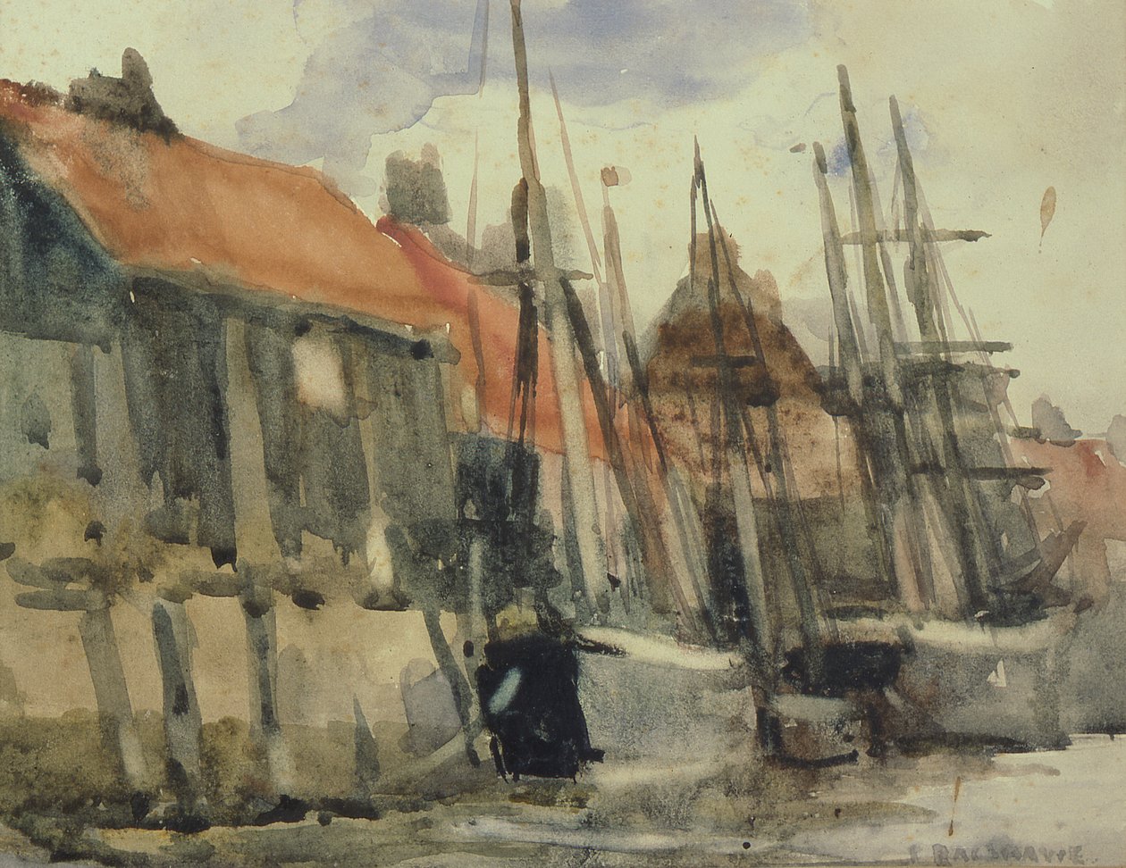 Au quai - Joseph Richard Bagshaw