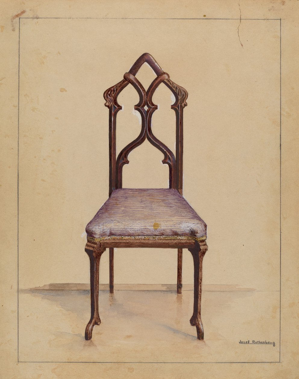 Chaise latérale, 1936 - Joseph Rothenberg