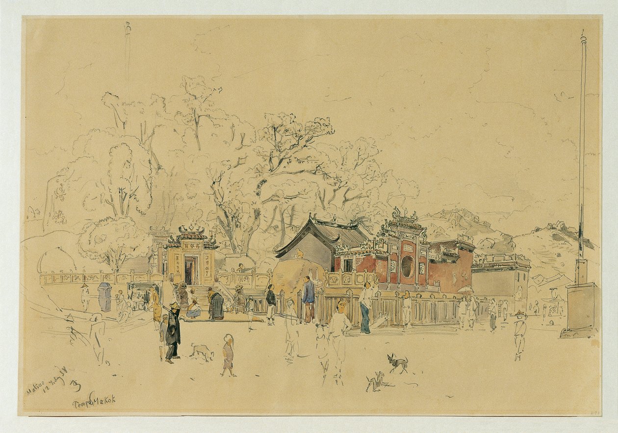 Le bosquet du temple Makok sur la péninsule de Macao - Joseph Selleny