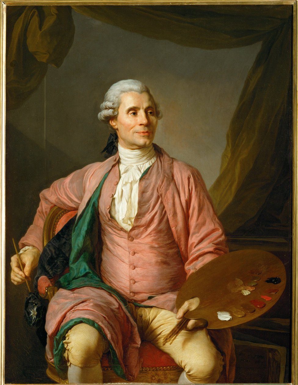 Joseph-Marie Vien, painter … - Joseph Siffred Duplessis
