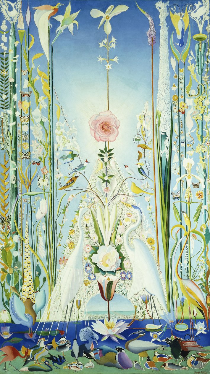 Apothéose de la rose - Joseph Stella
