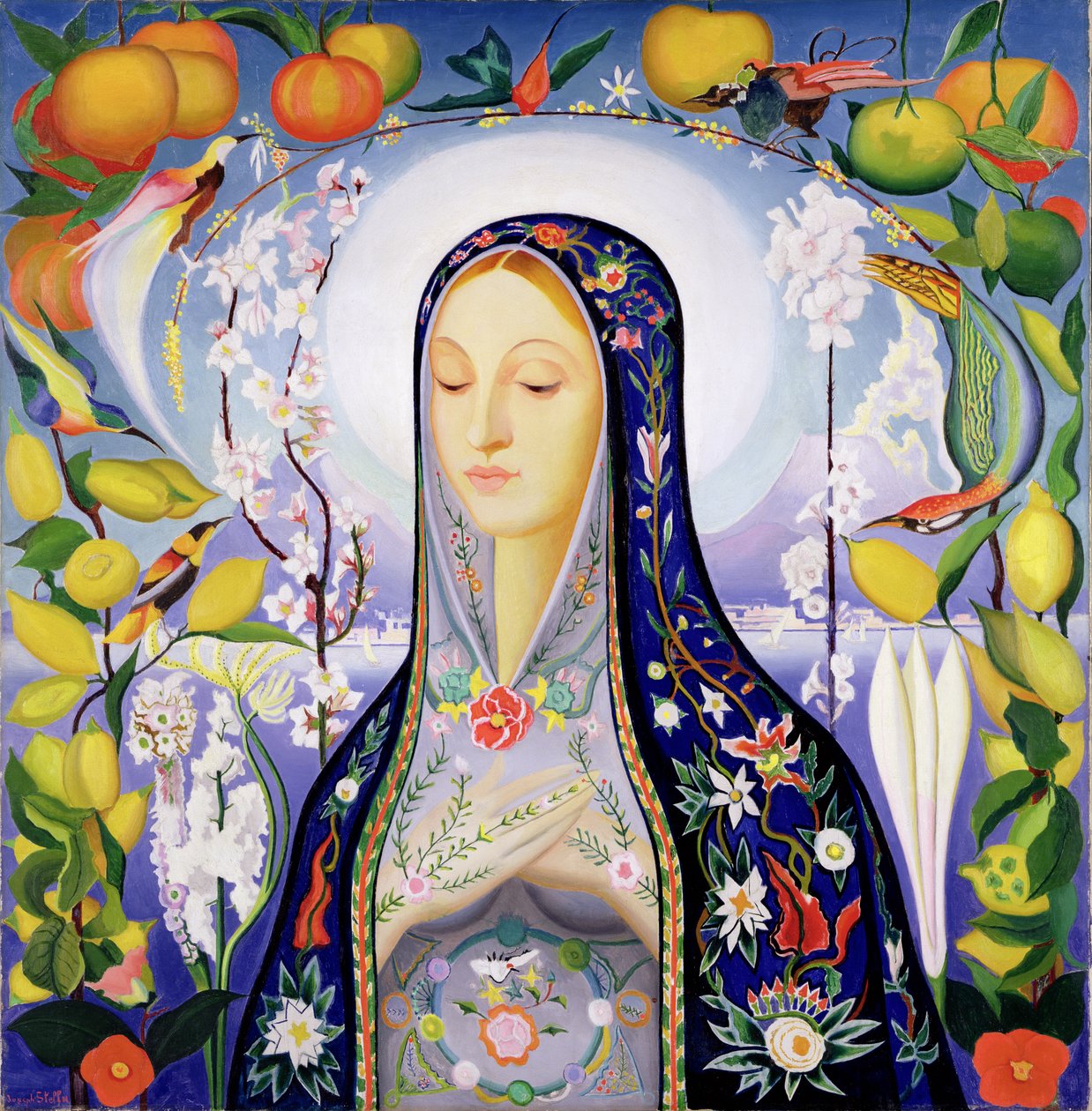 La Vierge - Joseph Stella