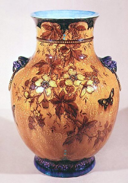 Vase, vers 1870-80 - Joseph Theodore Deck
