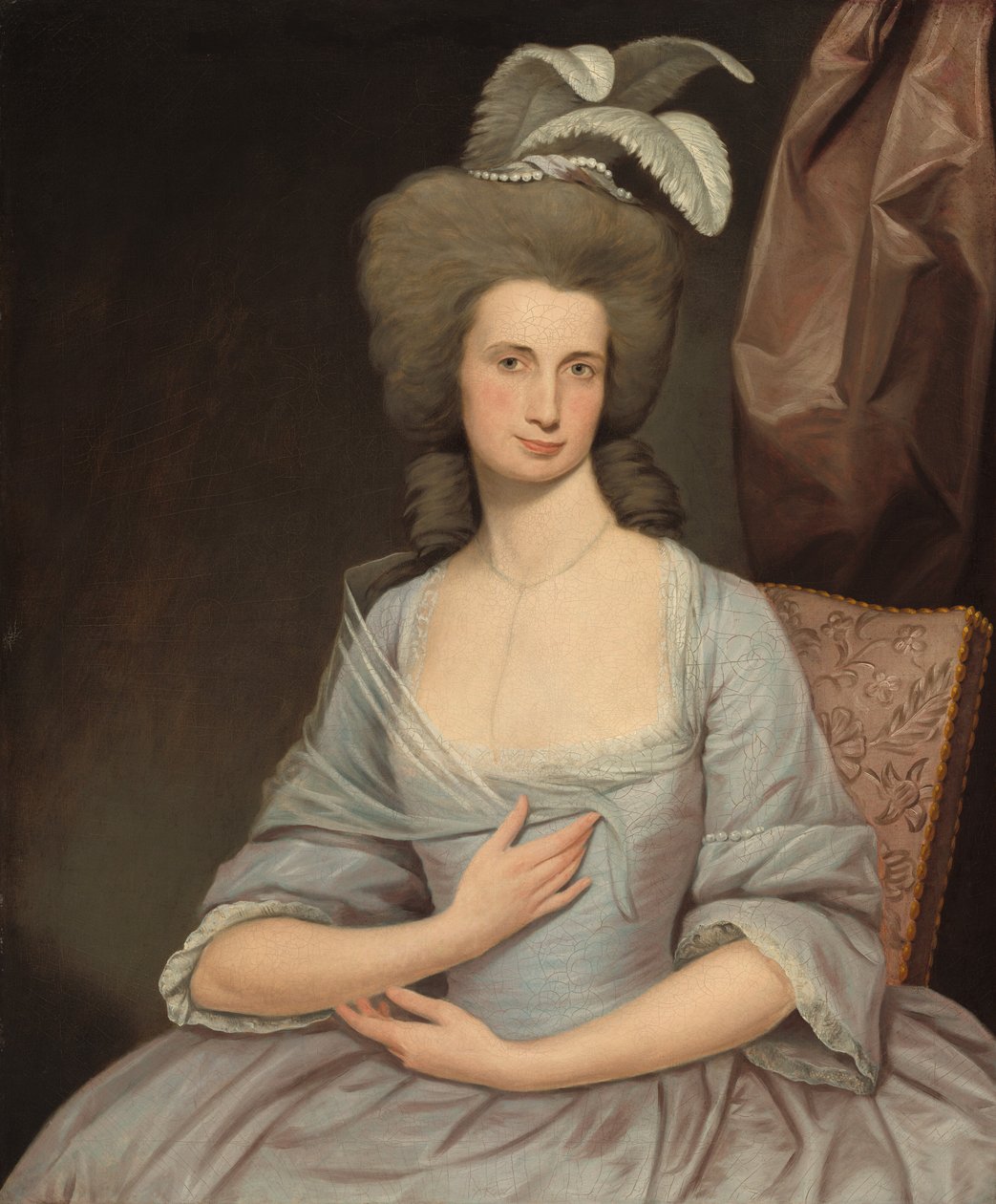 Elizabeth Stevens Carle, vers 1783-1784 - Joseph Wright