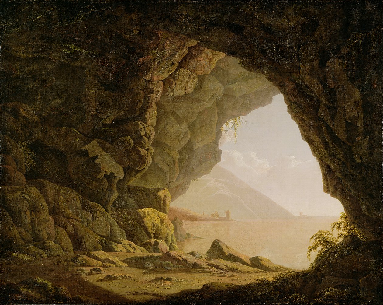 Grotte, près de Naples, 1774 - Joseph Wright of Derby