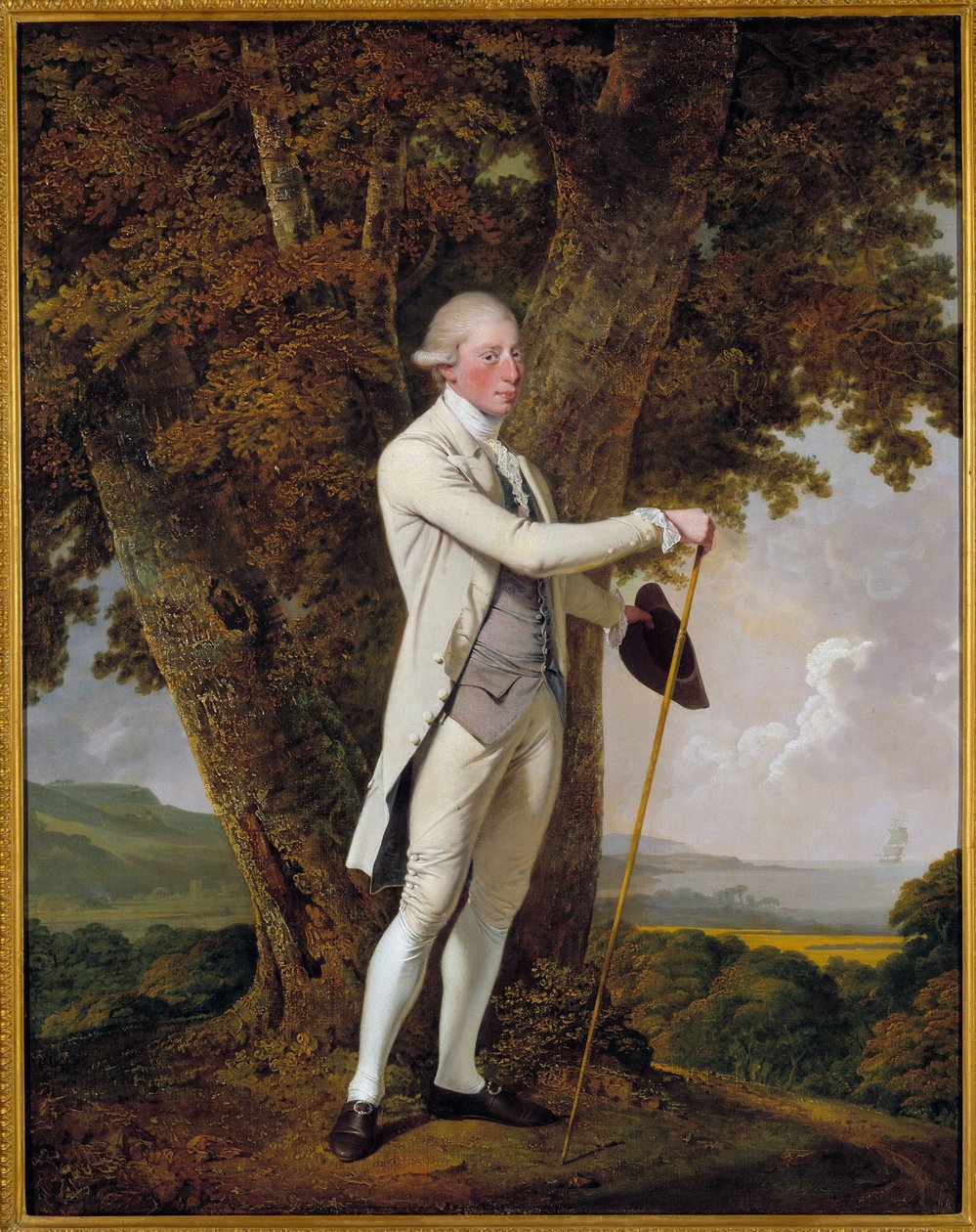 Portrait de John Milnes - Joseph Wright of Derby
