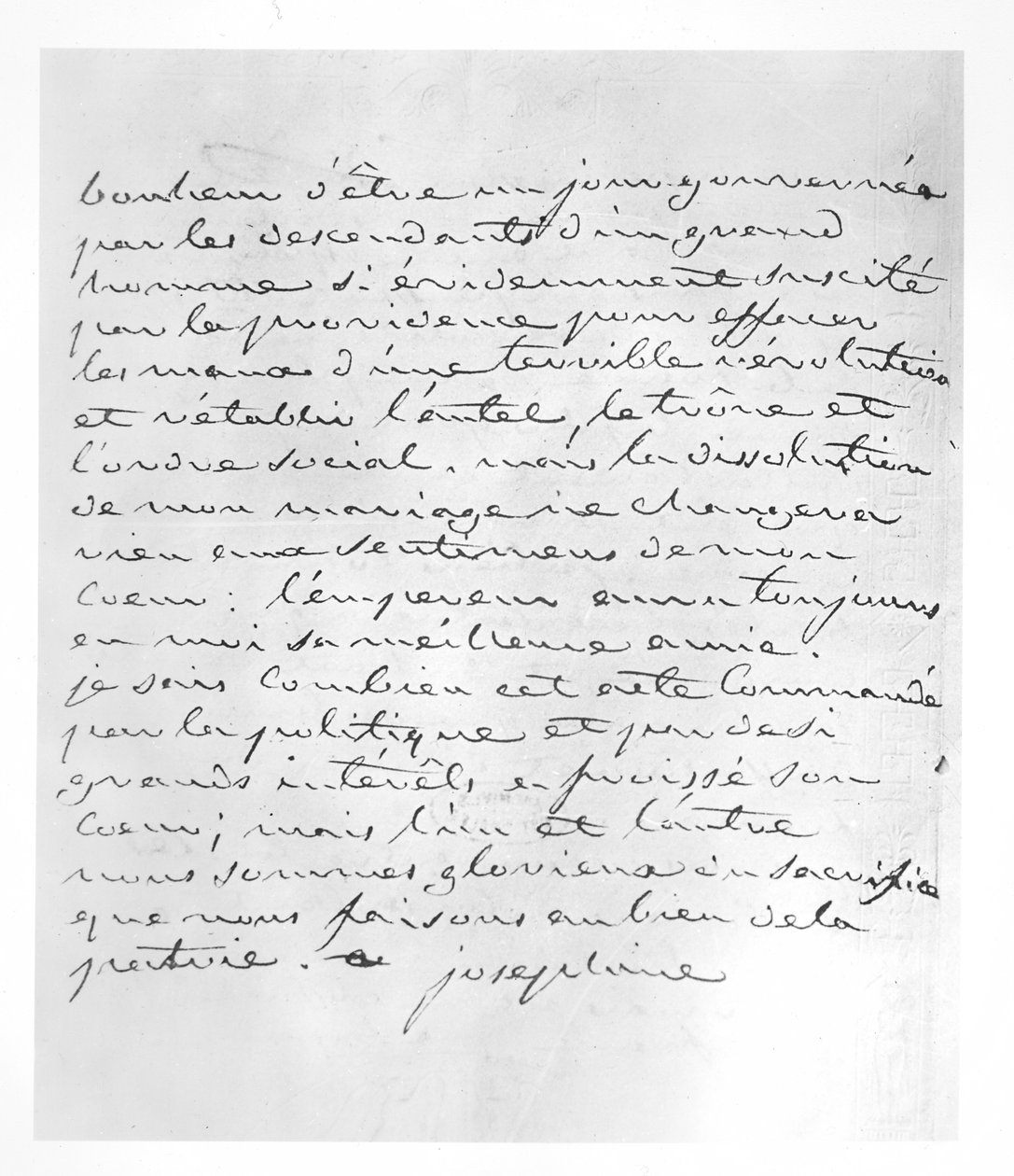 Lettre de l