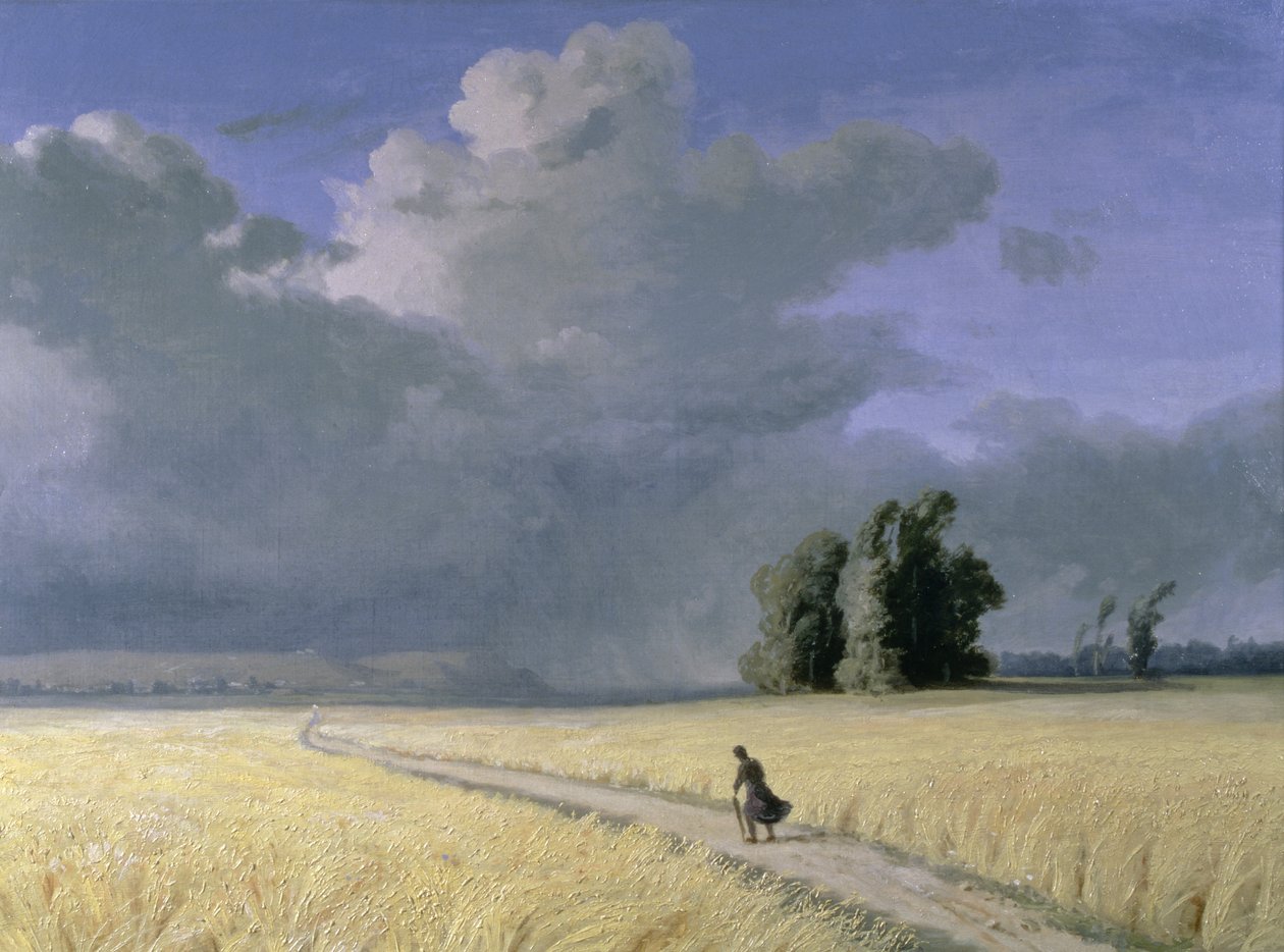 Champ de blé près de Calais - Josephine Bowes