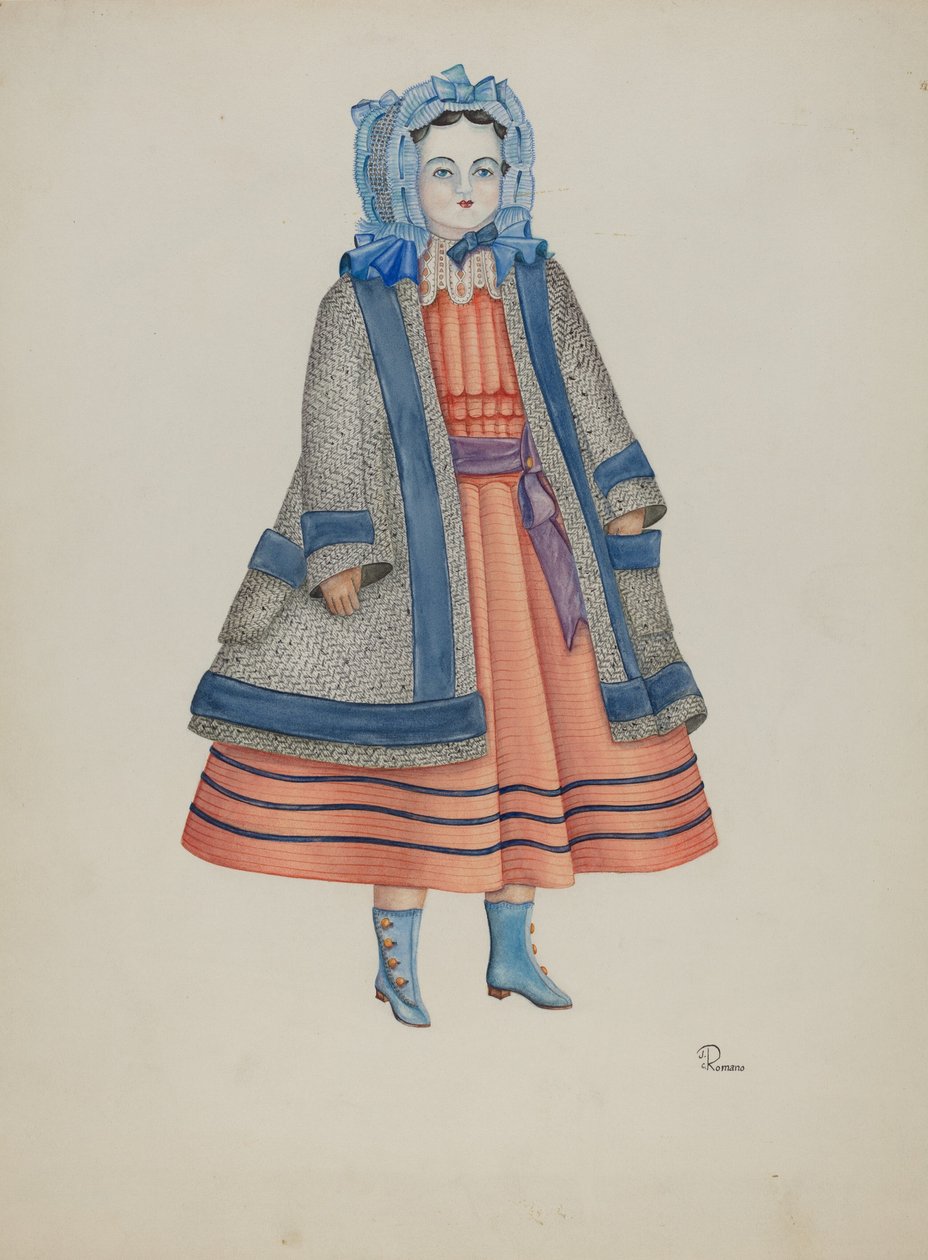 Poupée - "Rose Bates" - Josephine C. Romano
