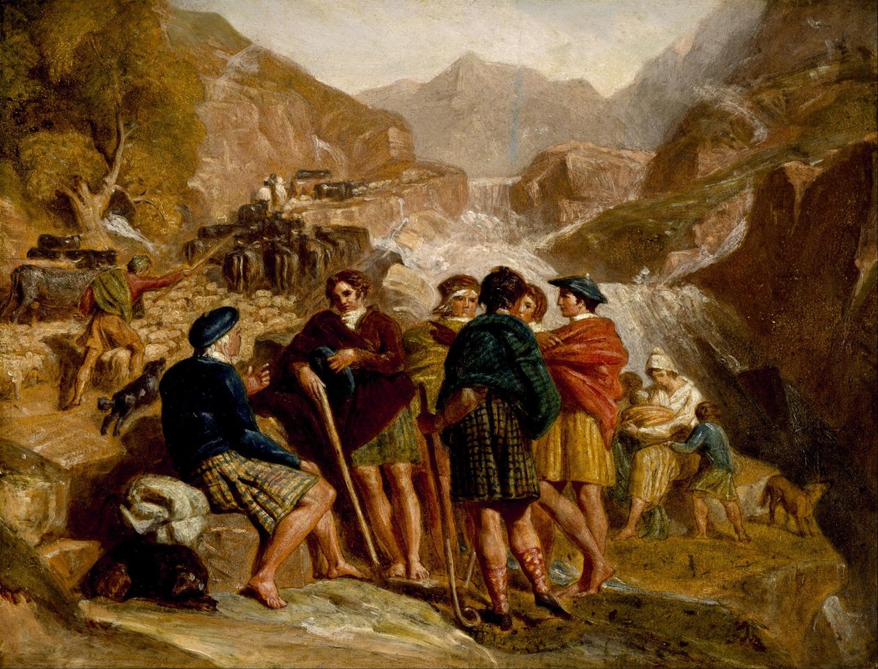 Highlanders en consultation - Joshua Cristall