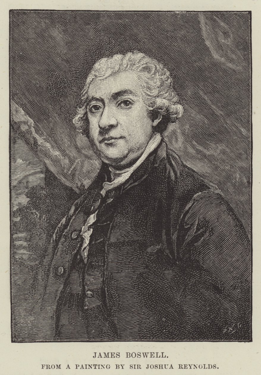 James Boswell - Joshua Reynolds