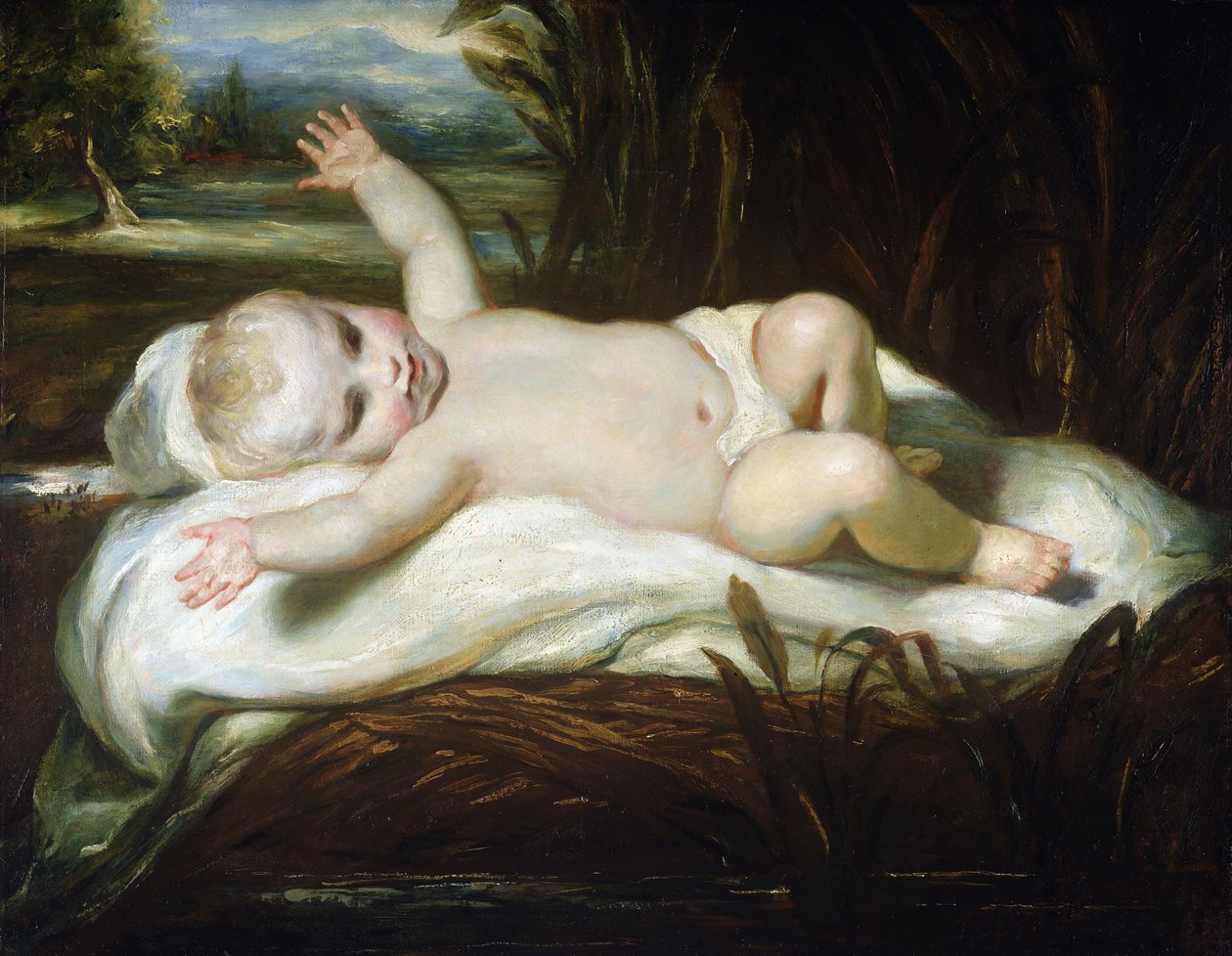 Moïse dans les joncs - Joshua Reynolds
