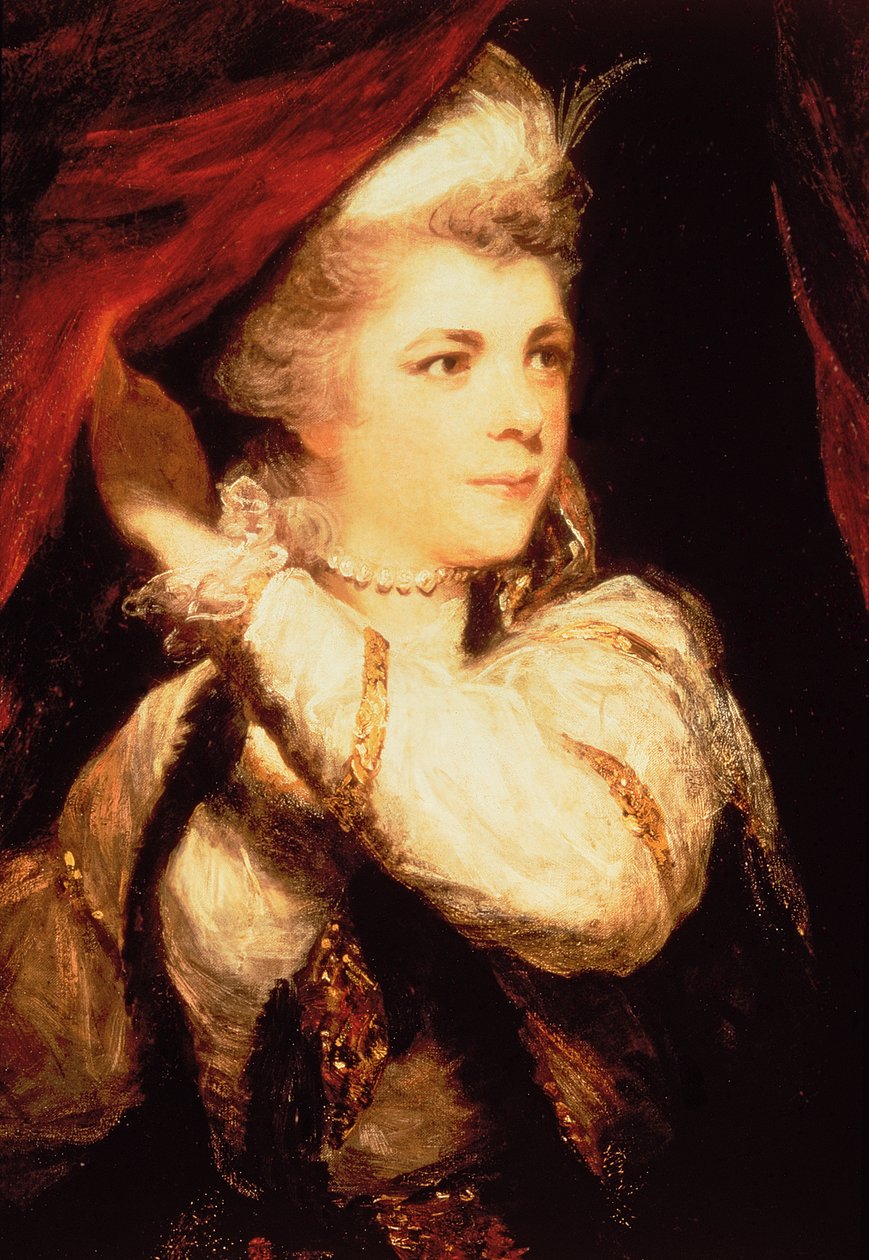 Mme Abington en Roxana, 1782-3 - Joshua Reynolds