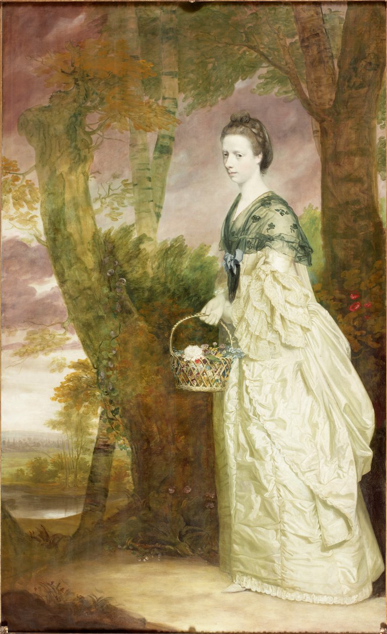 Portrait de Mme Elizabeth Riddell, 1763 - Joshua Reynolds