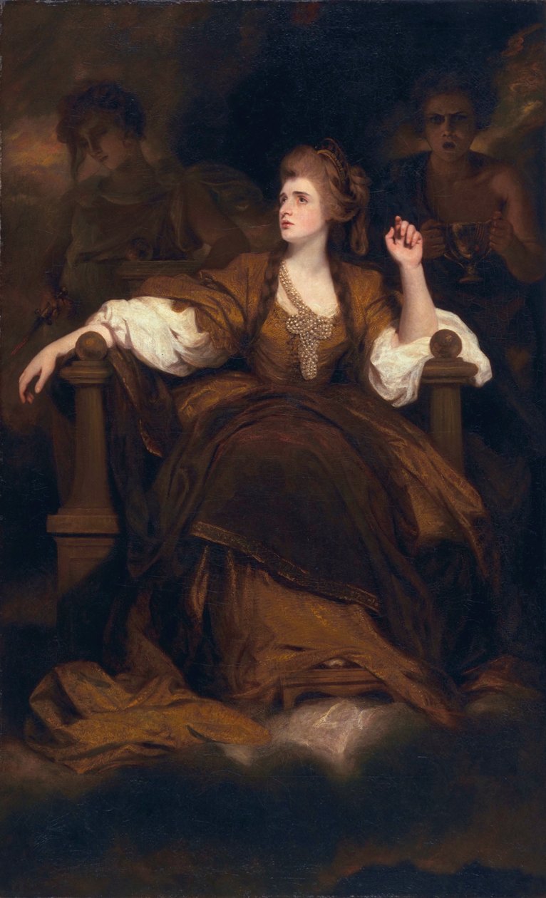 Sarah Siddons en muse tragique, 1783-84 - Joshua Reynolds