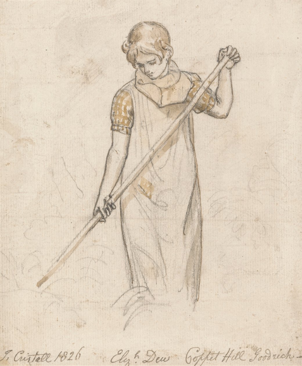 Fille Binant : Elizabeth Dew - Joshua Cristall