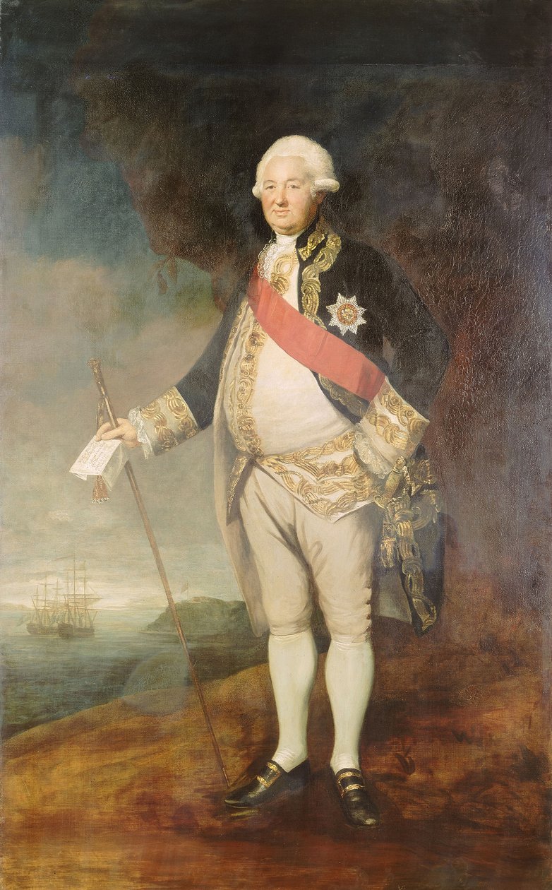 Amiral Sir Edward Hughes - Joshua Reynolds