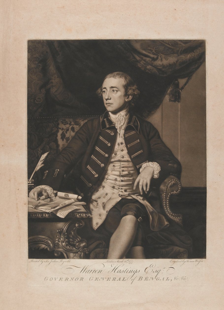 Warren Hastings - Joshua Reynolds
