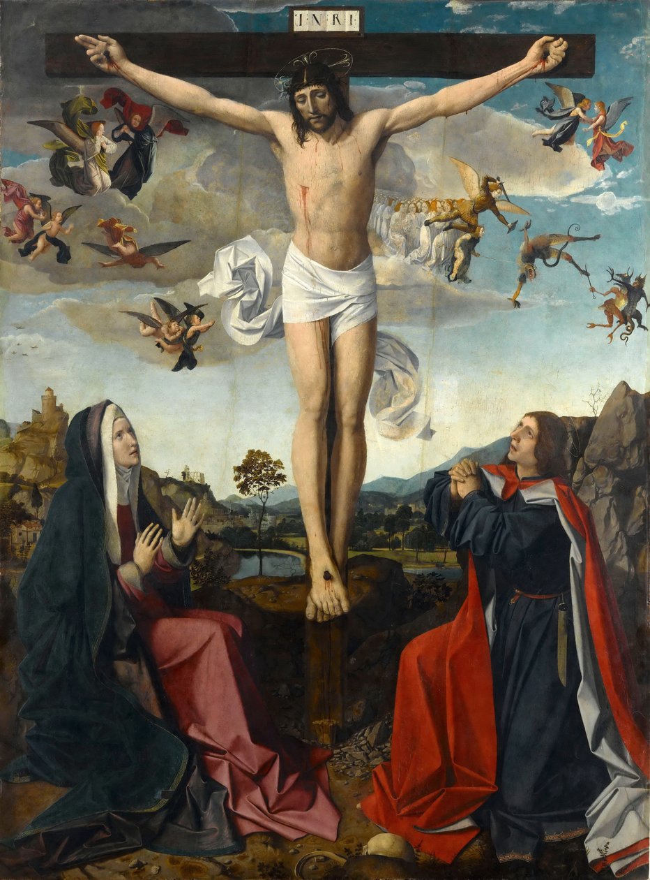 Crucifixion - Josse Lieferinxe