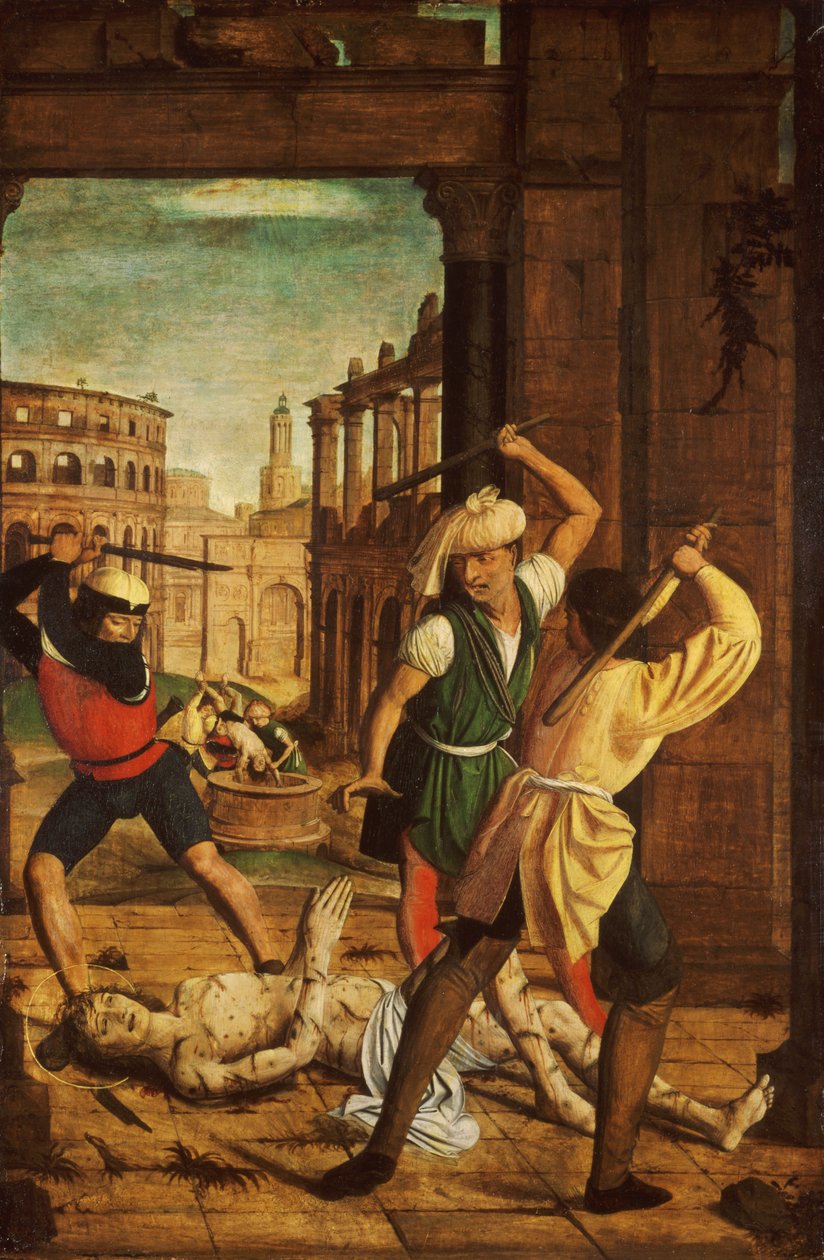 Le Martyre de Saint Sébastien - Josse Lieferinxe