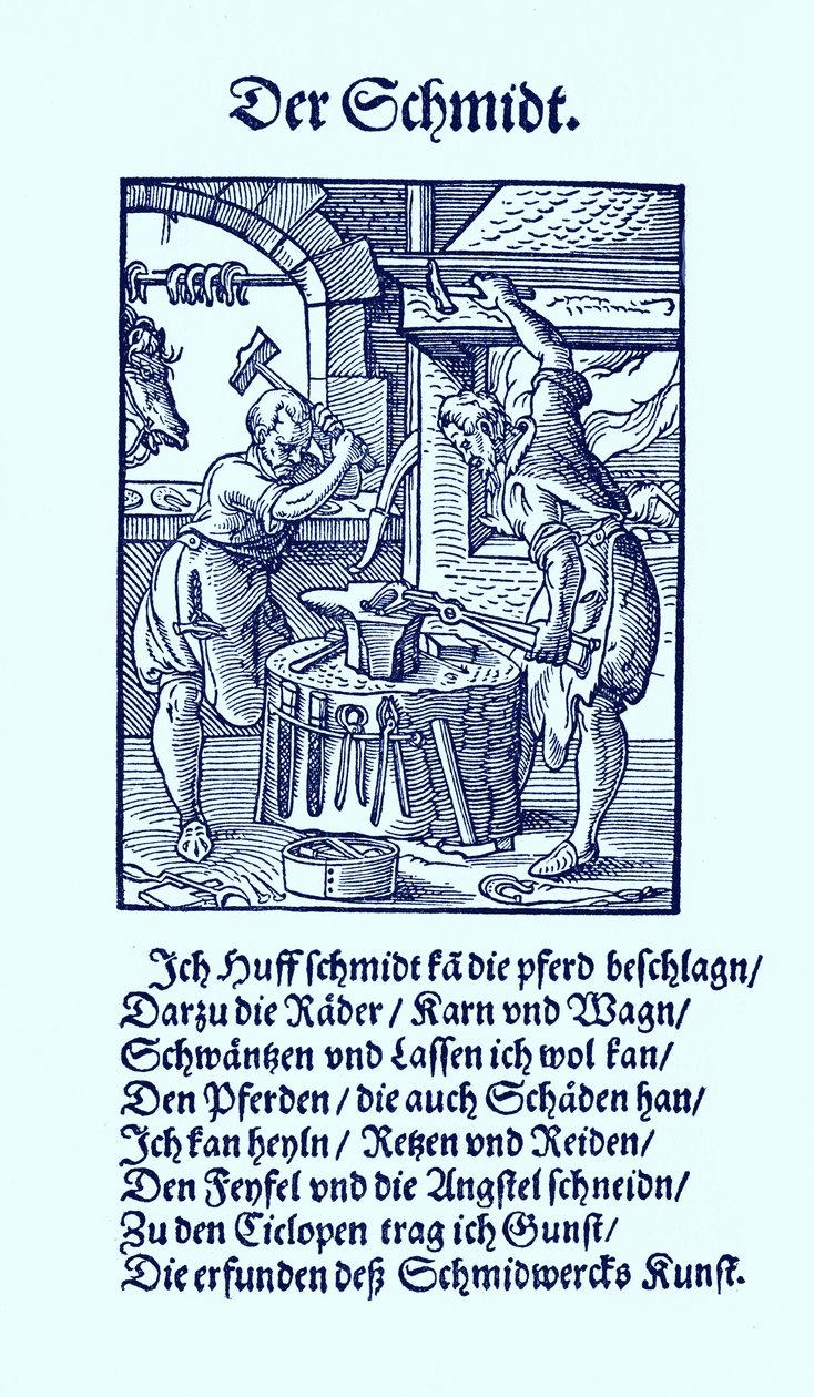 Forgeron - Jost Amman
