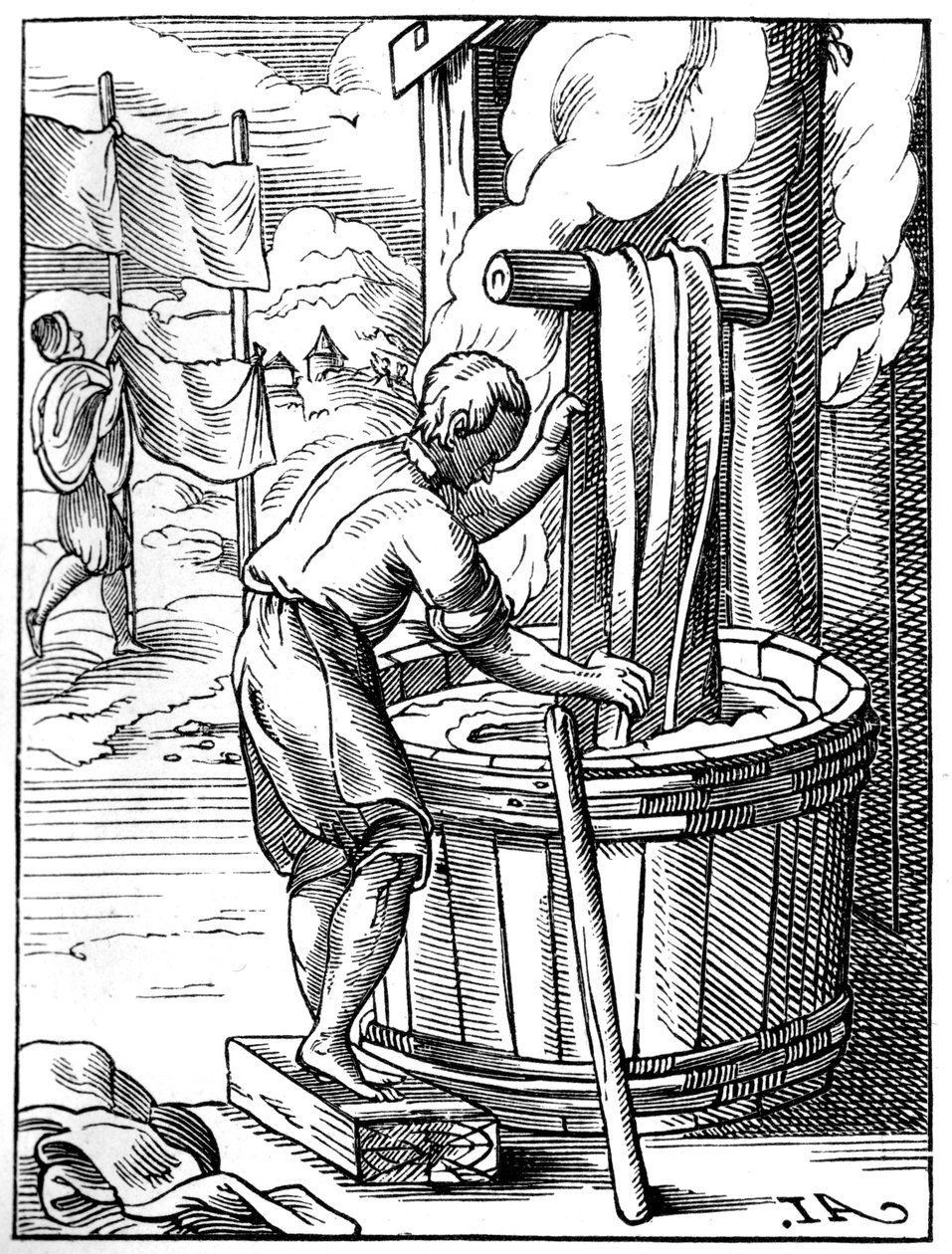 Teinturier, XVIe siècle - Jost Amman