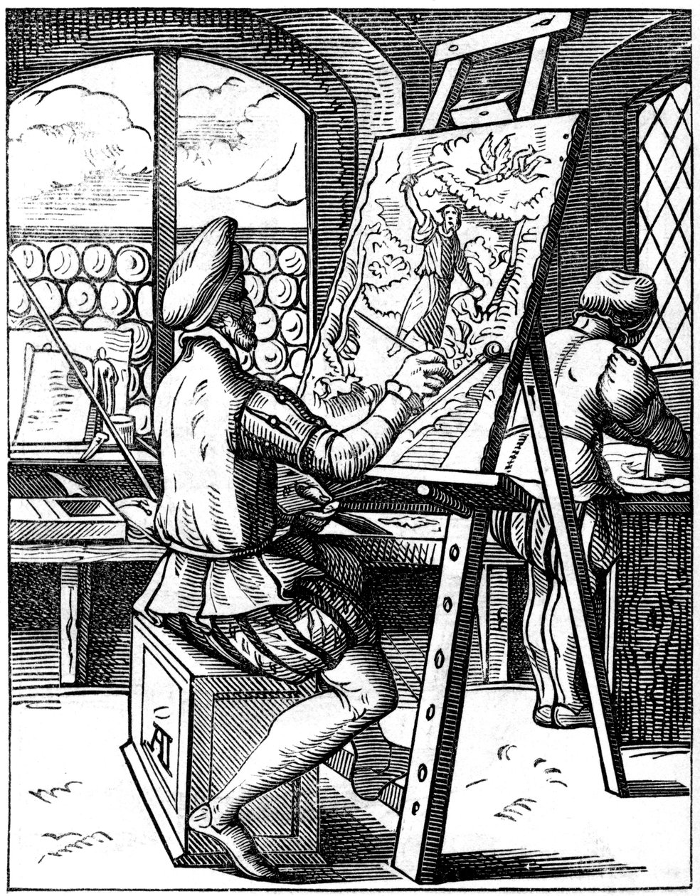 Peintre, 16ème siècle - Jost Amman