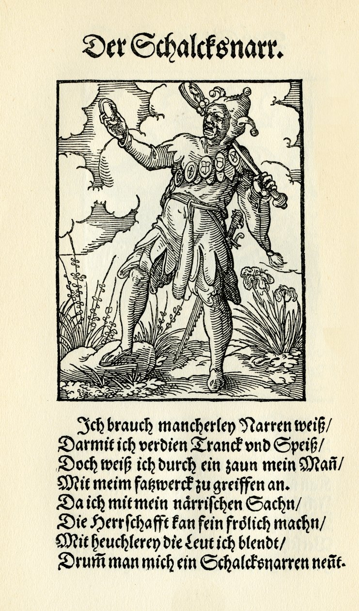 Farceur / fou - Jost Amman