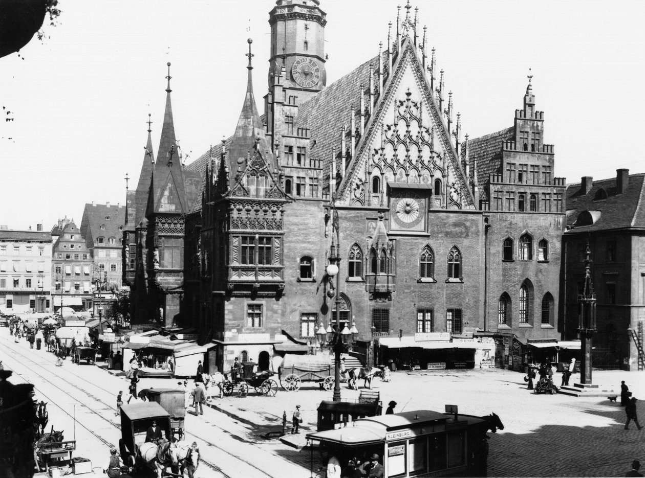 Hôtel de ville, Breslau (aujourd