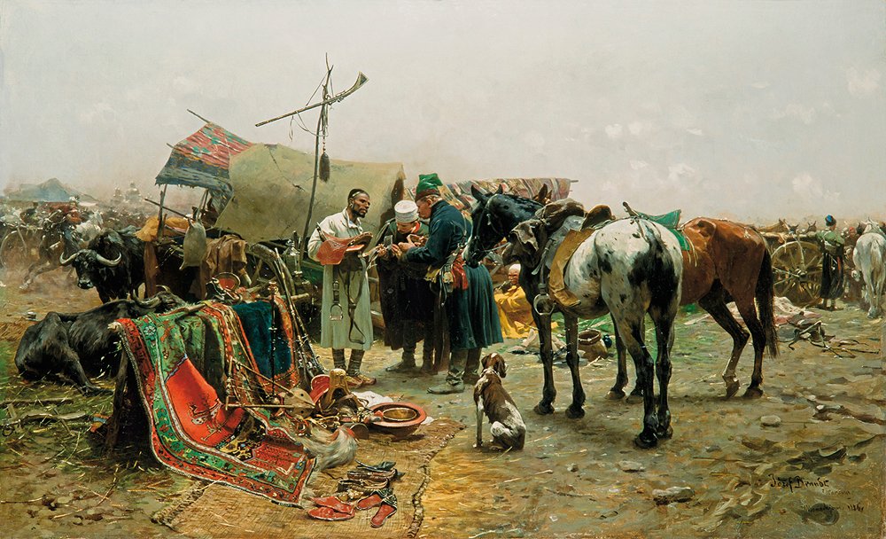 Foire à Biaka - Jozef Brandt