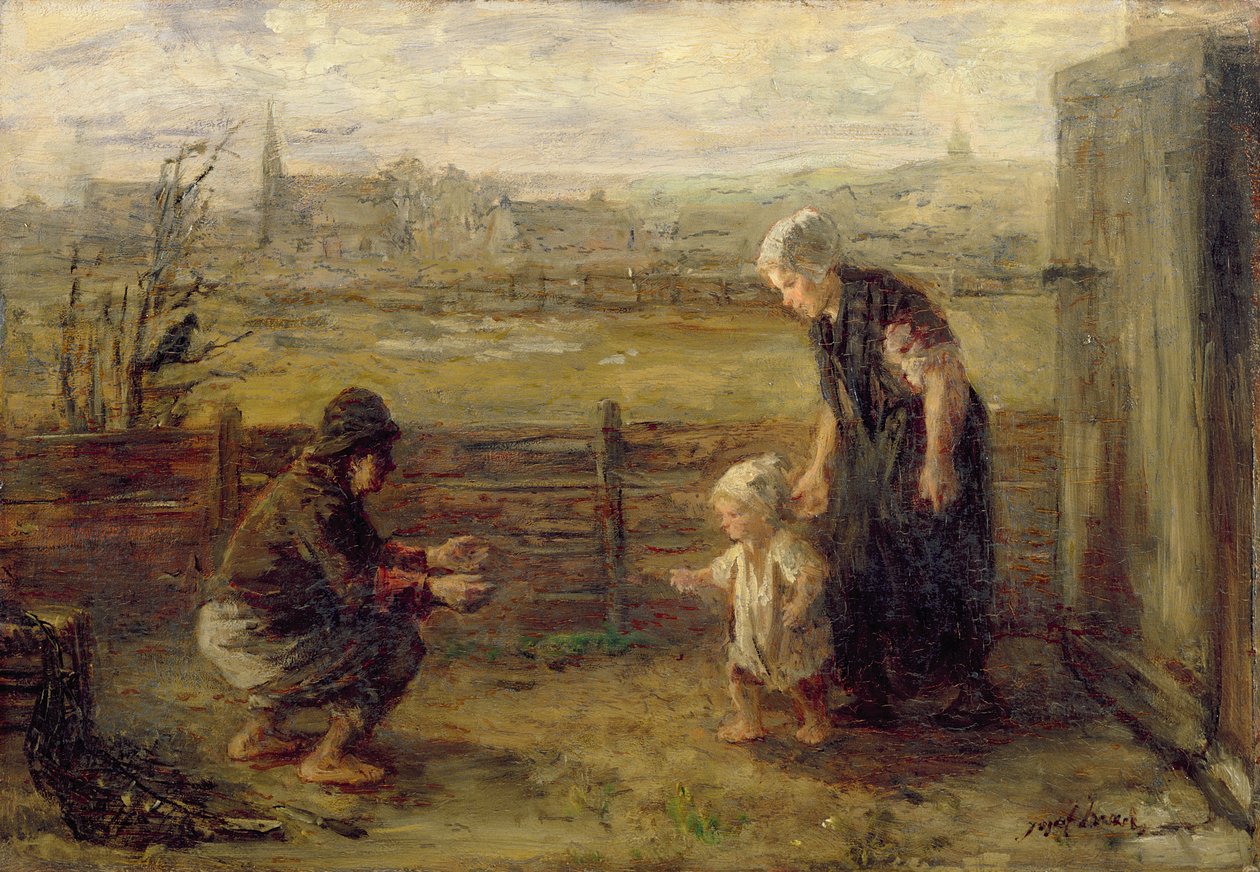 Premiers pas - Jozef Israëls