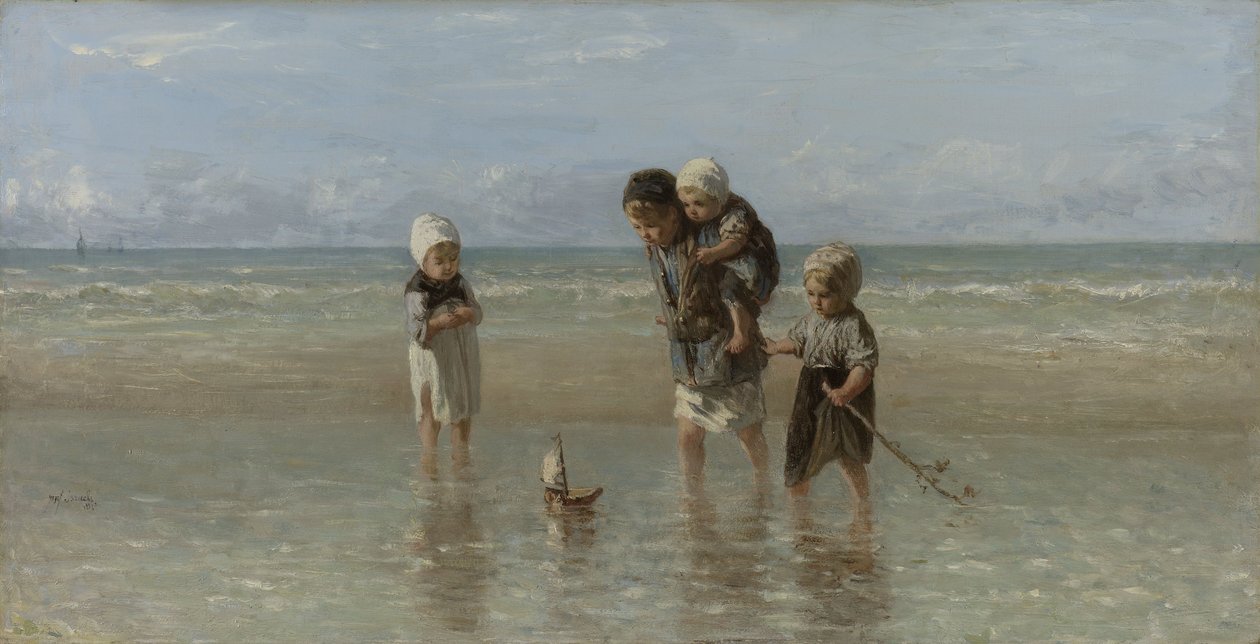 Enfants de la mer - Jozef Israëls
