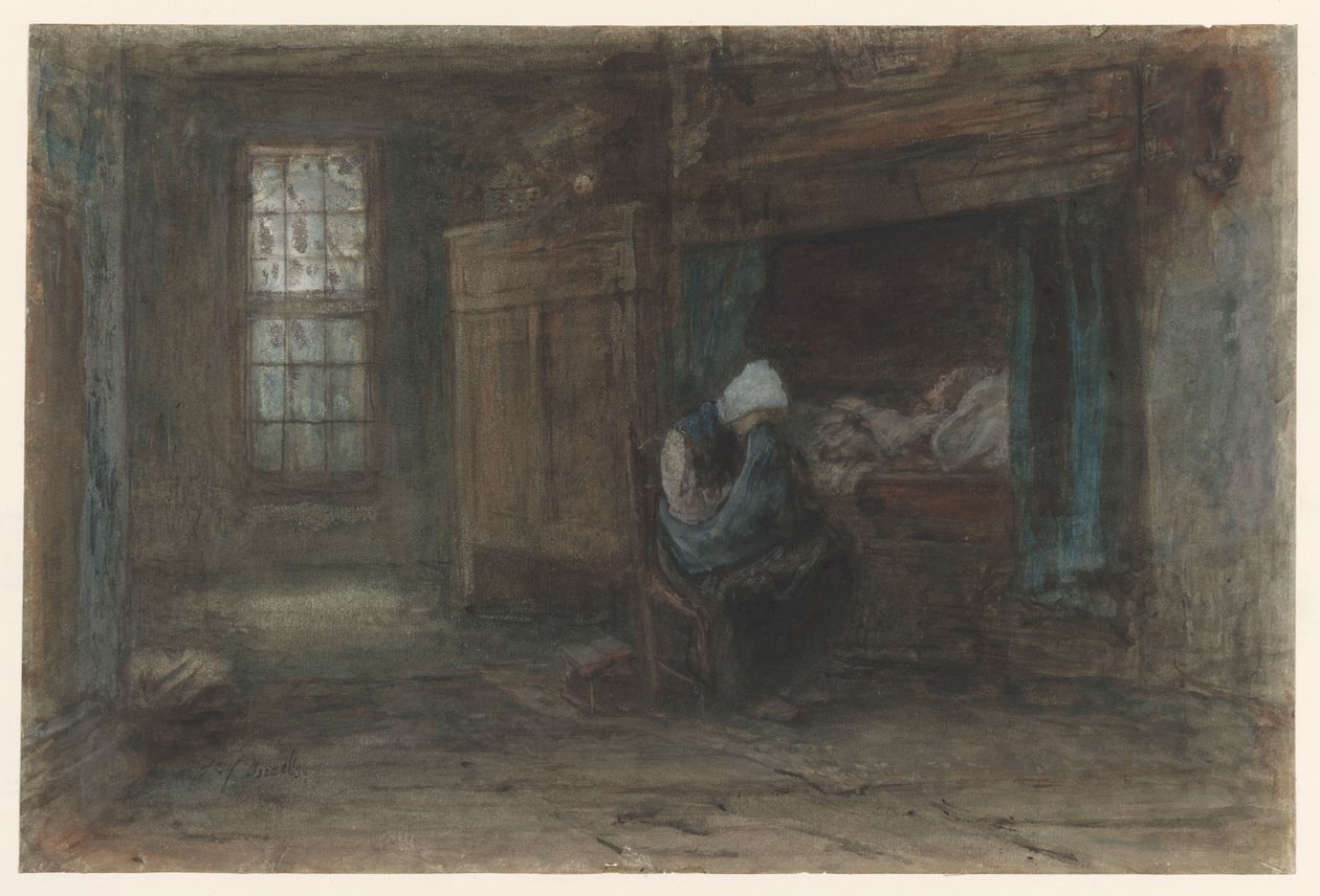 Seul au monde - Jozef Israëls