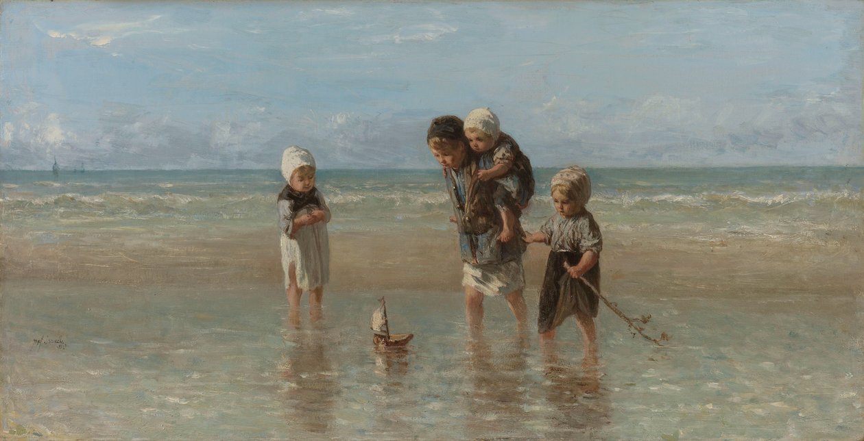 Enfants de la mer - Jozef Israëls